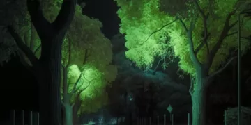 Woodlight propose les plantes bioluminescentes comme complément de lumière.