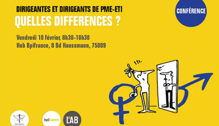 Bpifrance Le Lab : Dirigeantes et Dirigeants de PME-ETI : quelles différences ? 