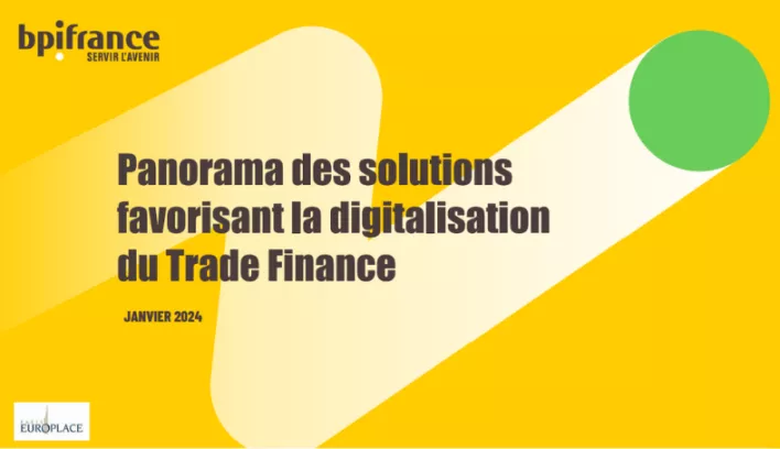 Panorama digitalisation Trade Finance